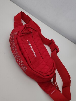  FW18 Supreme Rot Hüfttasche Wasser- und Abriebfest Gürteltasche 