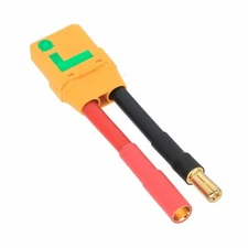 HXT 5.5mm Female Jack to Amass XT90-S Anti Spark Female Cable 10AWG 5CM Wire