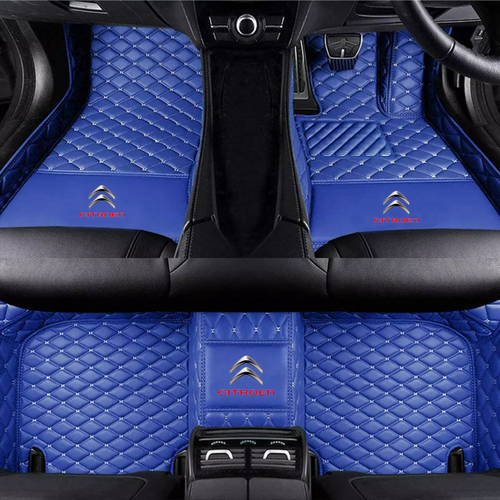 For 1998-2025 Citroen Handmade all-weather waterproof PU leather floor mat - Picture 81 of 91