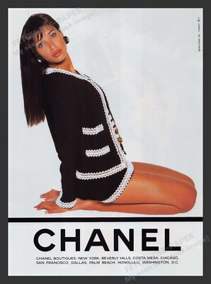 Chanel 1990s Print Advertisement 1994 Boutique Clothing Legs