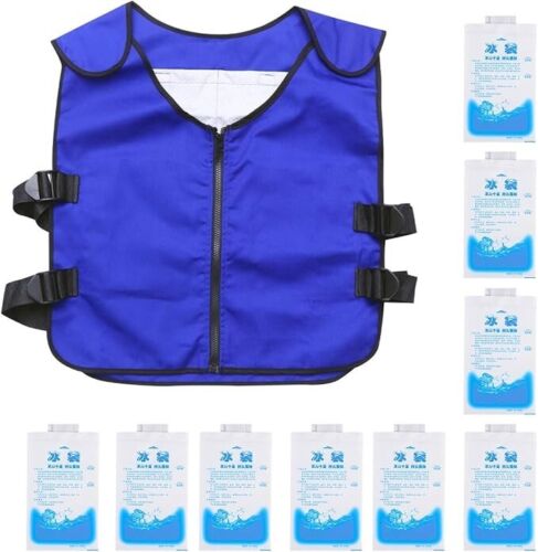 Cooling Vest, Practical Ice Cooling Vests with 20Pcs ice Packs Cooling Vest -New