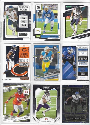大阪球場ジオラマレプリカ HAWKS Khalil Mack 9 Different Card Lot (J687) | eBay