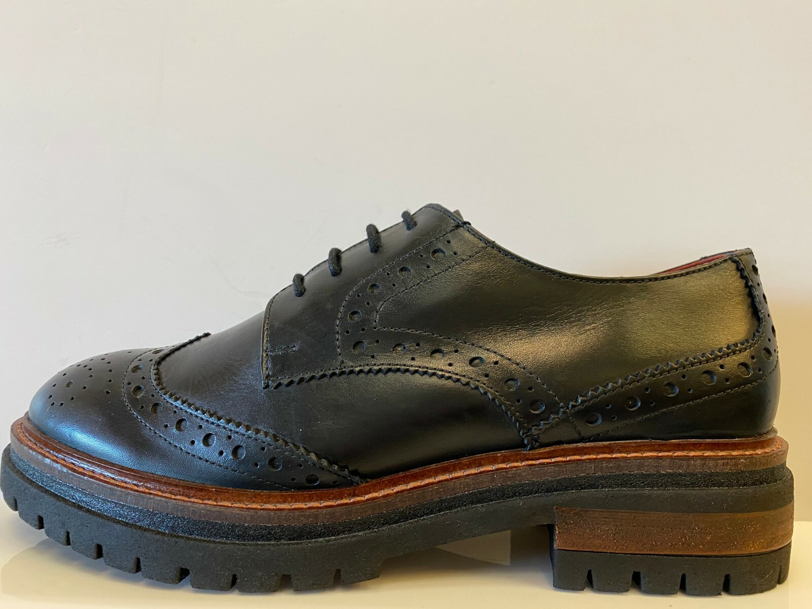 Bertie Fantasy Leather Lace Up Brogues 