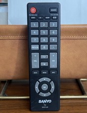 GENUINE NH311UD Remote Control- Sanyo TV FW40D36FB FW43D25F FW43D25F-B NO BACK 