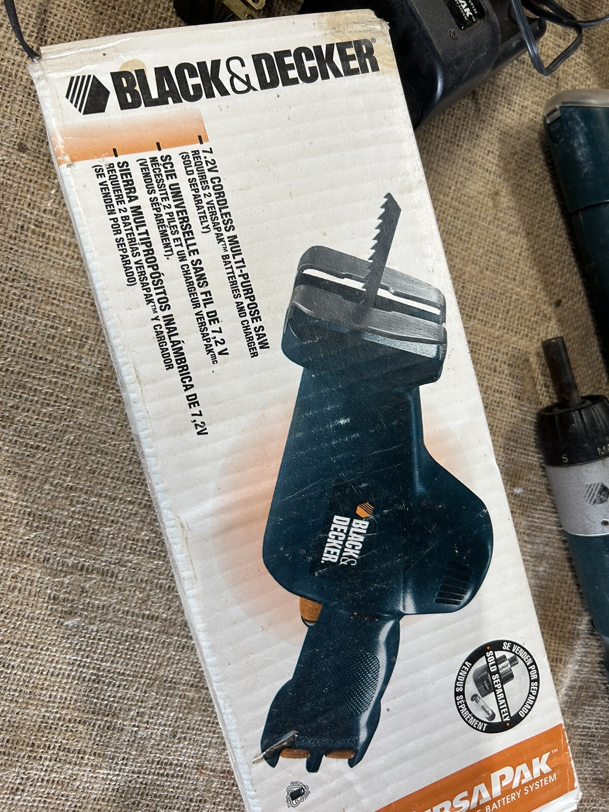 Black and Decker Versapak LOT - Tools Tested - Includes 2 chargers