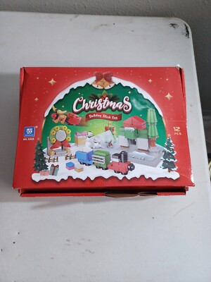 Mindbox Christmas Building Block Egg 12pc K62A