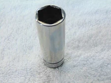 SNAP ON SFS201. 3/8" Drive 6-Point SAE 5/8" Flank Drive® Deep Socket. New Design