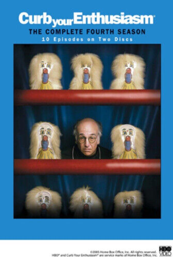 Curb Your Enthusiasm - SEASON 4 DVD Larry David FREE SHIPPING