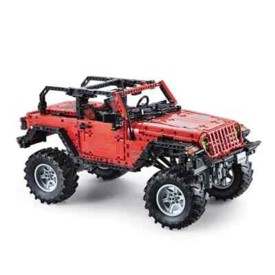 Cada C61006 Adventure Off Road Racing Car Build Block Speed Car Brick Toys Build