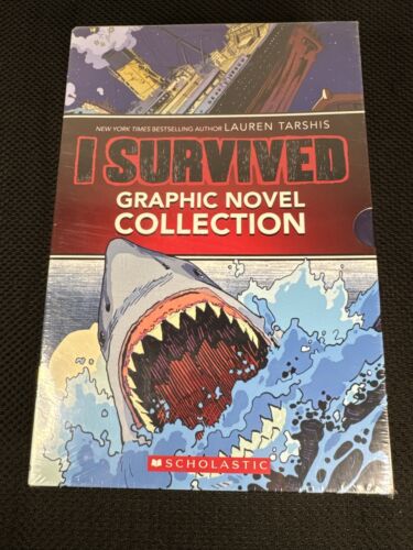 Novelas gráficas I Survived Graphix Ser: I Survived #1-4: una colección gráfica NUEVO - Imagen 1 de 2