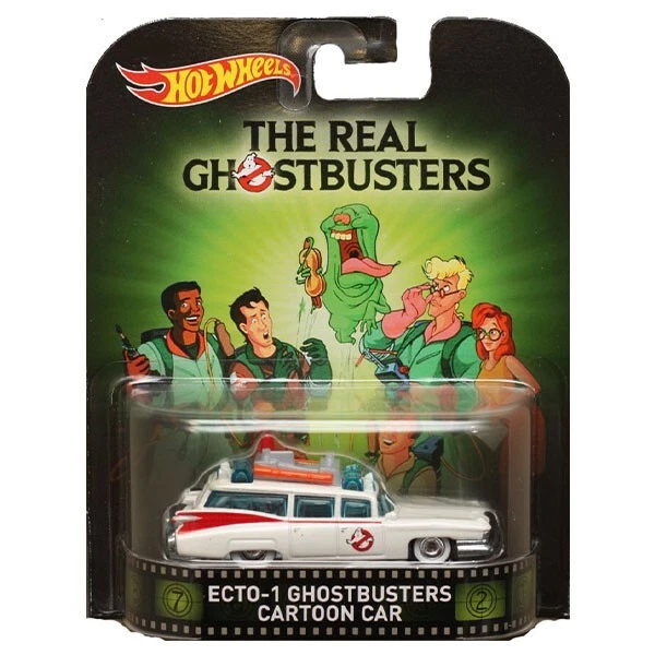 ECTO-1 GHOSTBUSTERS CARTOON CAR - Hot Wheels Retro Entertainment 1:64 ✅ - Bild 1 von 1