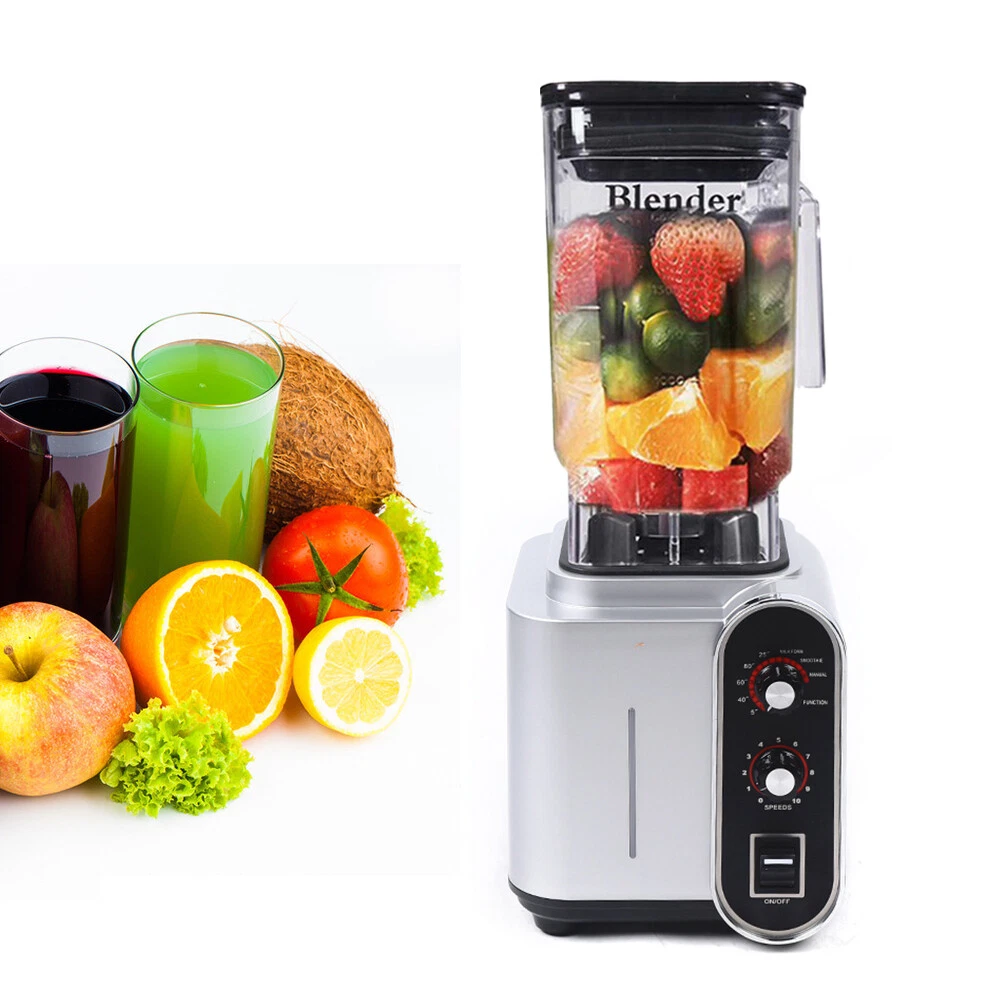 2200W Professional Blender Smoothie Maker Industrial Commercial Power Quiet