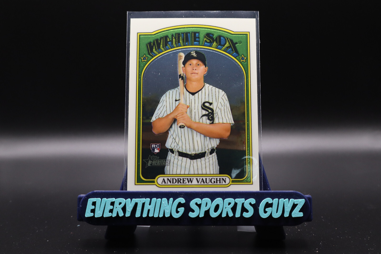 2021 Topps Heritage High Number - Chrome #624 Andrew Vaughn #004/999 (RC)