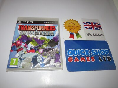 Transformers Devastation (Sony PlayStation 3~PS3, new sealed uk pal
