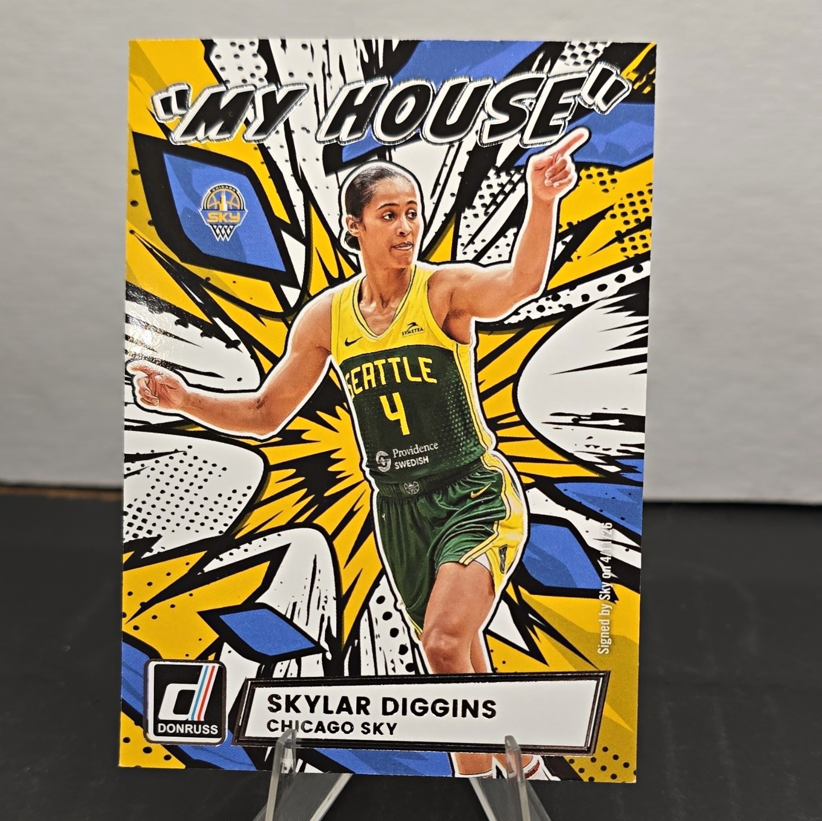 Panini 2026 WNBA Donruss My House #19 Skylar Diggins Chicago Sky Insert