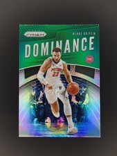 2019-20 Panini Prizm Blake Griffin Green Dominance Prizm Detroit Pistons #4