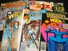 9 OLD DC Comics Weird War Tales / The Witsching Hour The Avengers / SGT Rock a.more