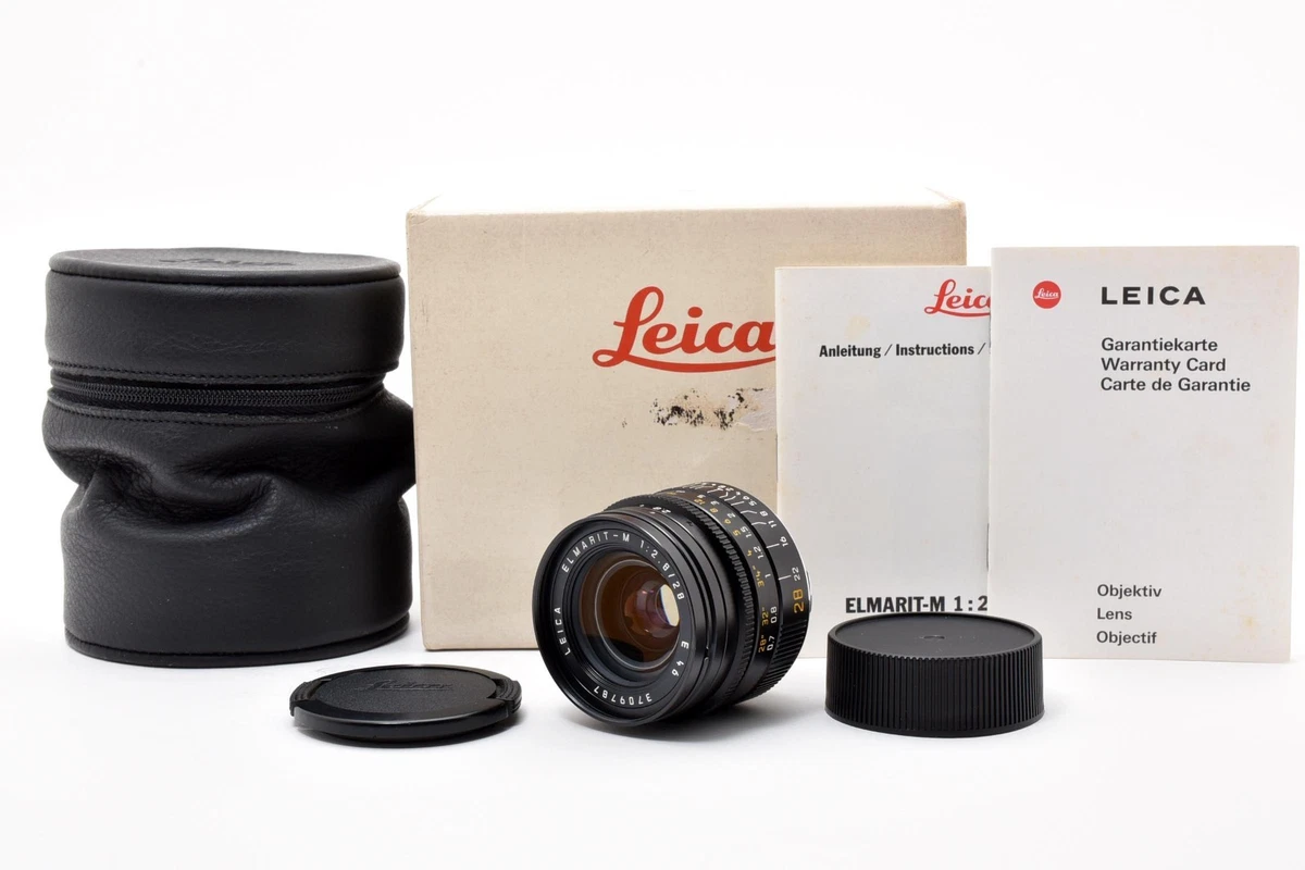 Leica ELMARIT-M f/2.8 Camera Lenses 28mm Focal for sale | eBay