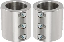 2" Steel Weldable Tube Clamps Bolt on Roll Cage Mounts and Many More Application