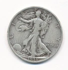 1936 S WALKING LIBERTY SILVER HALF DOLLAR