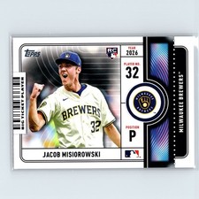 2026 Topps Series 1 Baseball - Jacob Misiorowski RC BTP-2 - Big Ticket Prospects