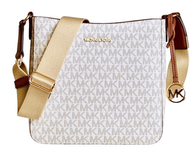 Michael Kors Tasche Bag Umhängetasche Jet Set Travel SM NS Xbody vanilla