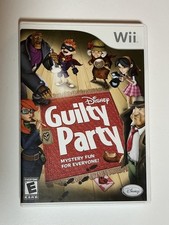 Disney Guilty Party (Nintendo Wii 2010) Complete Tested
