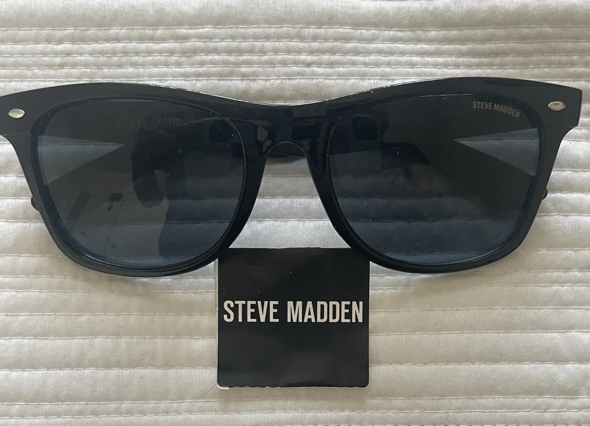 Steve Madden Black Oval Sunglasses for Women for sale | eBay display picture 1