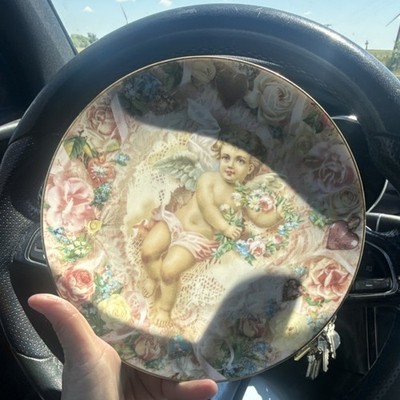 The Hamilton Collection Love's Messengers Porcelain Collector Plate Cupid Limit 