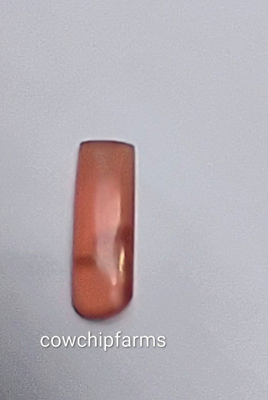 Natural Pink Candy Agate Cabochon 28mm X 9mm X 4mm