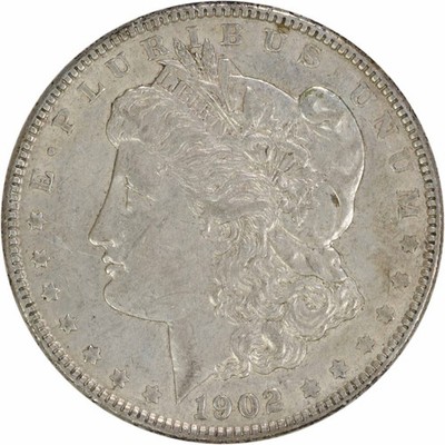1902 Morgan Silver Dollar AU Slider Uncertified #234