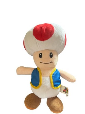 Super Mario Toad Plüschtier 30 cm Größe Nintendo
