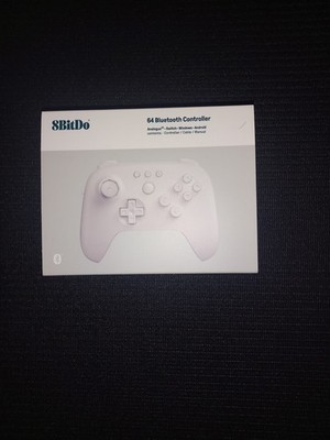 8BitDo64 Bluetooth Controller Weiss Analogue 3D Switch Windows Android
