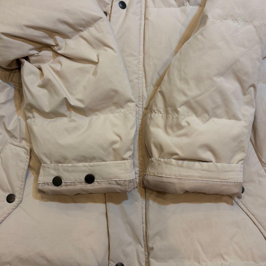 Burberry Nova Check Down Coat Beige Hooded Size L rare Men's From Japan thumbnail 10