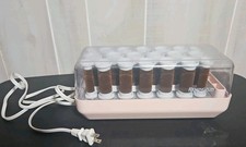 REMINGTON Care Setter 20 VELVET FLOCKED HOT ROLLERS CURLERS NO CLIPS KF-20-1