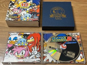 Sonic Adventure 2 10th Anniversary Limited Edition Sega Dreamcast Game JAPAN