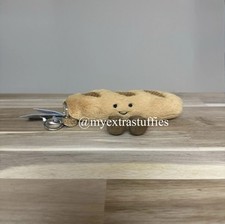 Jellycat Amuseables Baguette Bag Charm with tags! Price is firm!