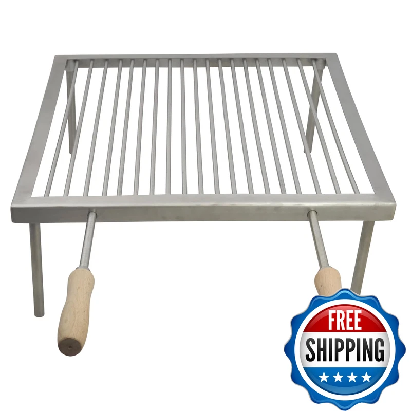 Spitjack Indoor And Outdoor Portable Camping Grill And Fireplace Gridiron.
Opens in a new window or