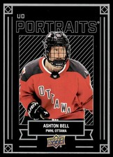 Ashton Bell Rookie 1st Edition #P-18 2024-25 Upper Deck PWHL UD Portraits Ottawa