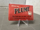 VINTAGE RARE PLUME CALENDAR CARD MUSCLE CAR VACUUM PETROL OIL 1940s