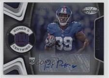 2016 Certified Signed and Certified /35 Paul Perkins #SC-PP Auto 10k8