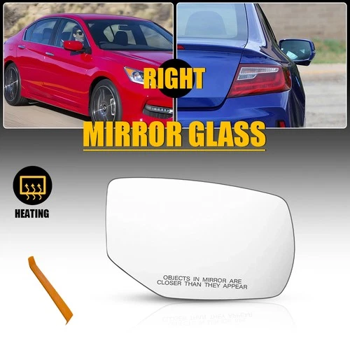 Mirror Glasses Passenger Side Heated Hand for 2013-17 Honda Accord 76203T2GA11