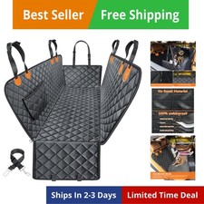 Dog Car Seat Cover for Pets 100 Waterproof Seat Cover Hammock 600D Heavy Dut...