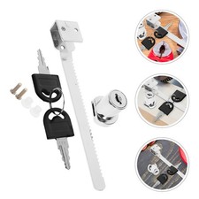  1 Set of Drawer Lock Desk Locks For Drawers With Key glass Cabinet Door Lock