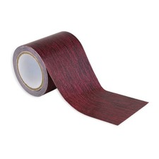 FindTape Artificial Wood  Leather Tape: 2-1/4 in. x 15 ft. Dark Mahogany 