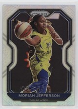 2021 Panini Prizm WNBA Silver Prizm Moriah Jefferson #9 1ew5