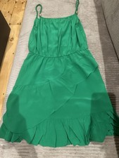 Green Dress by Heidi Klein with Gold Details Size S