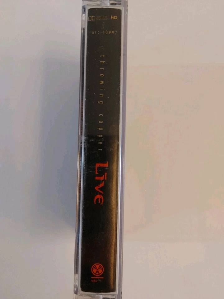 Live - Throwing Copper Cassette *First CDN Press 1994* Tested Lightning Crashes - Image 4 of 4