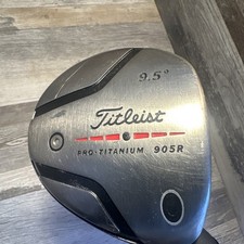 Titleist Pro 905R Driver 9.5* Titanium Aldila Stiff Flex Golf Club - CLEAN