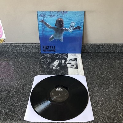LP VINYL NIRVANA ALBUM NEVERMIND EUROPE 1ST PRESS 1991 EX+/EX+